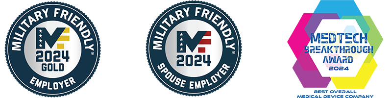 Military Friendly Employer 2024 | Military Friendly Spouse Employer 2024 | MEDTECH Breakthrough Award 2024