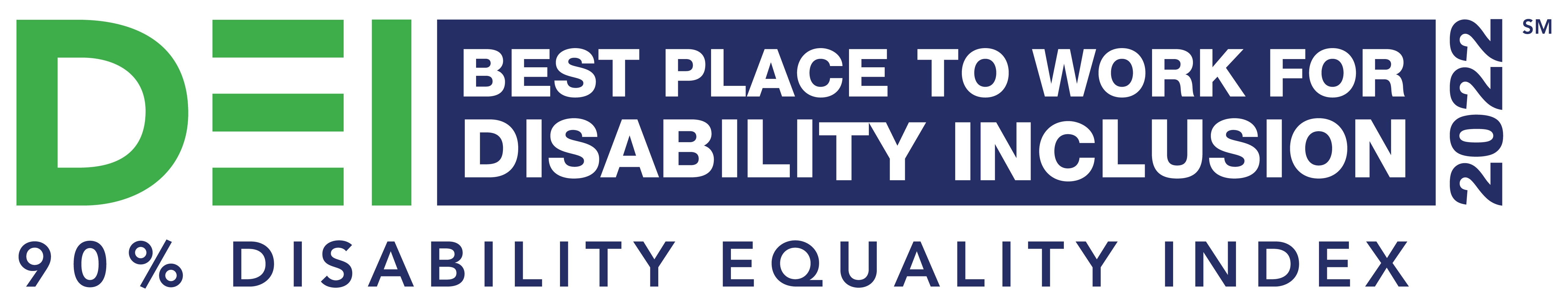 BEST PLACE TO WORK FOR DISABILITY INCLUSION