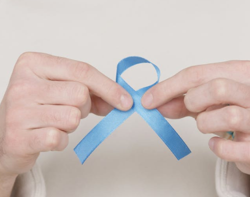 Blue Ribbon for Colorectal Cancer Awareness
